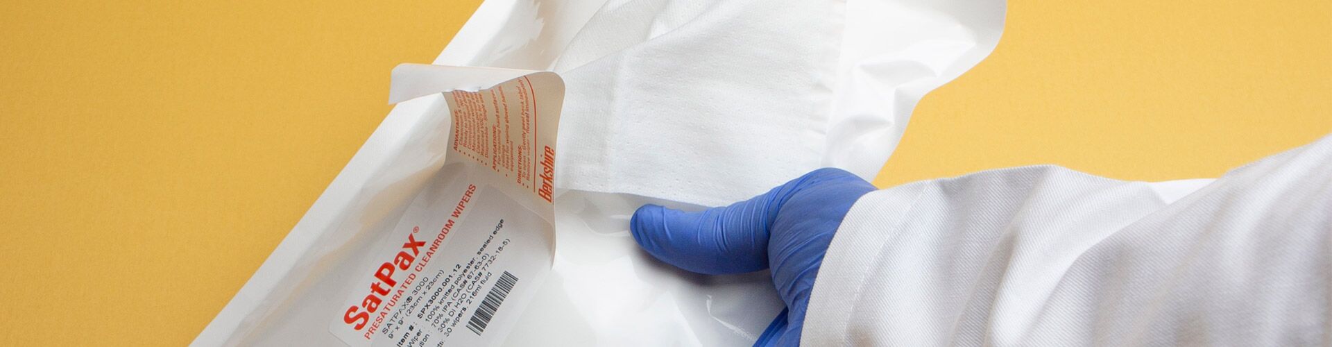 Presaturated Cleanroom Wipes Berkshire