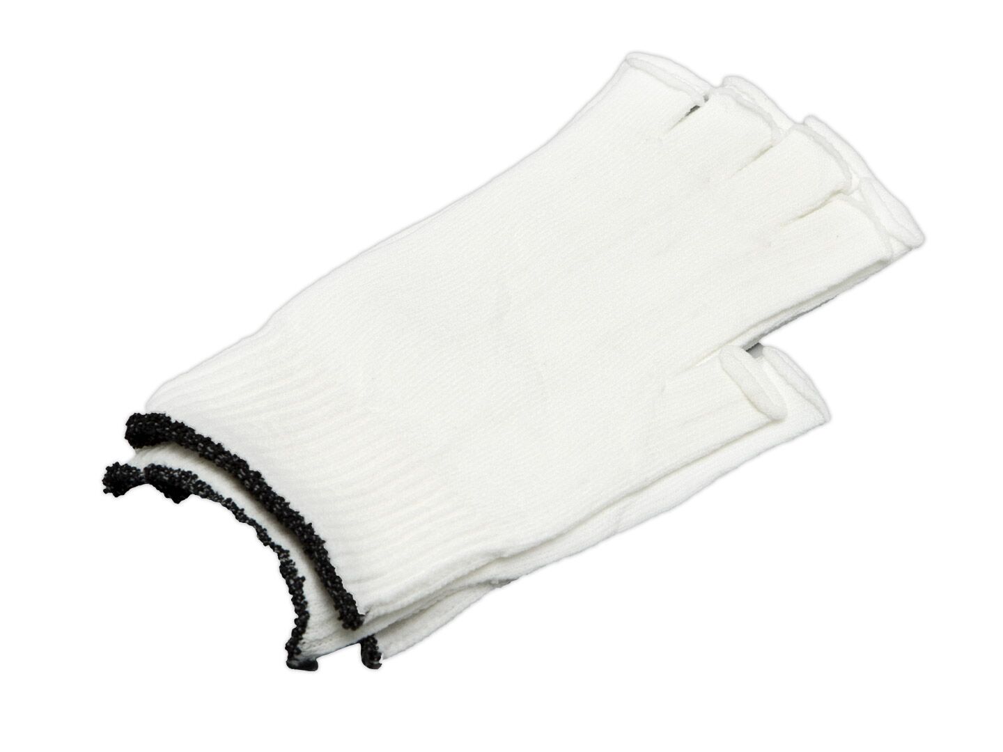 BGL6.200LB Nylon Half Finger Glove Liners Large