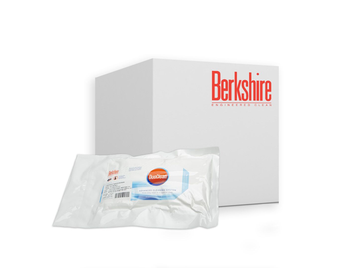 DCVPBL5012 DuoClean Bleach Cleanroom Wipes Case