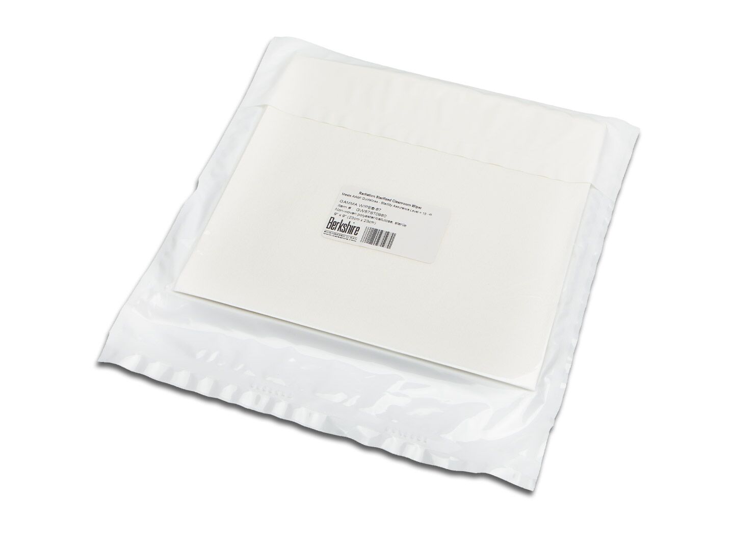 GW67ST0980 Sterile Nonwoven Cleanroom Wipes - Berkshire Corporation