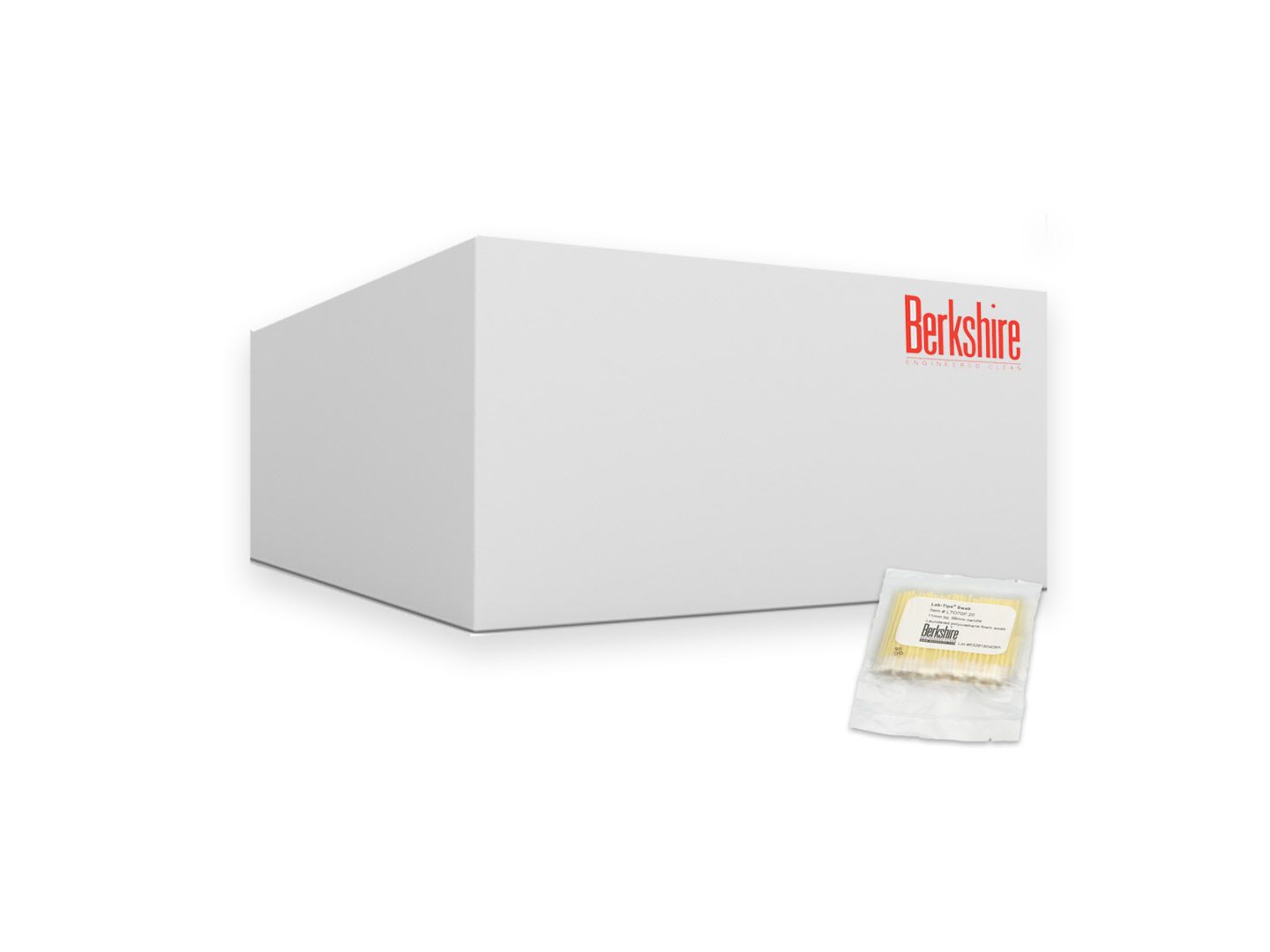 Lab Tips® Small Open Cell Foam Swabs Case LTO70F.20