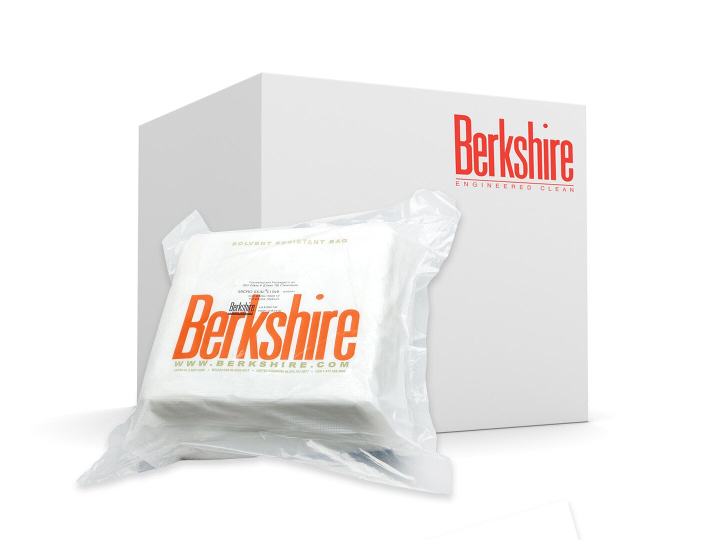 MSLI090910 9x9 Cleanroom Wipes Case