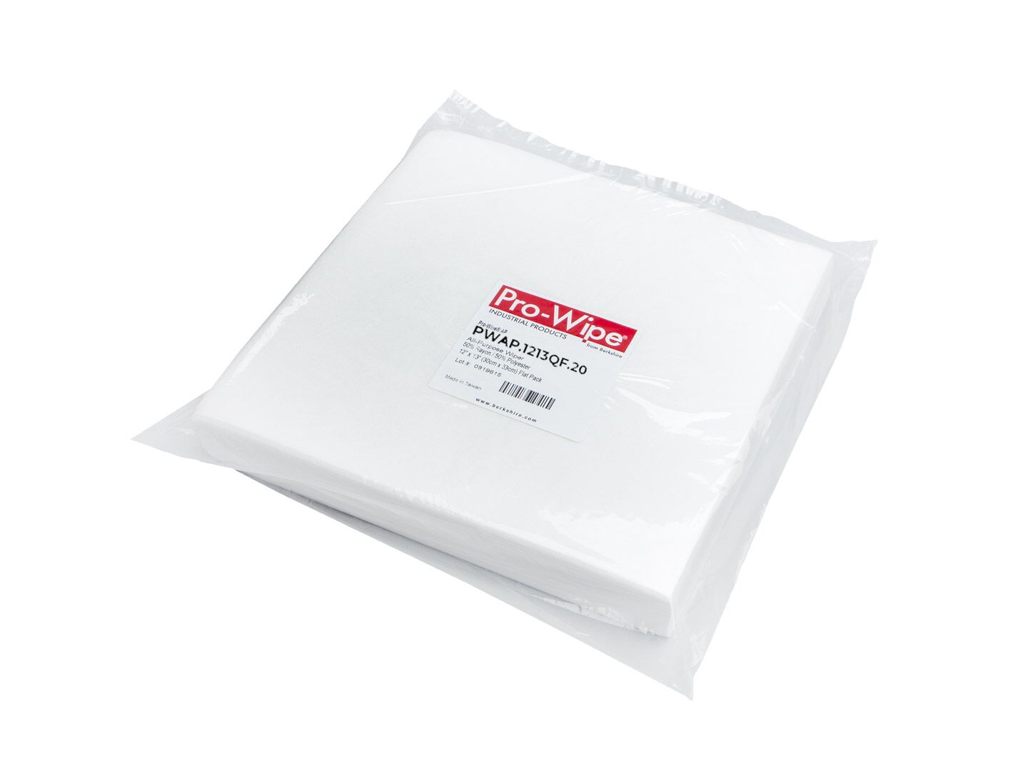PWAP1213QF20P Pro Wipe® AP 12 x 13 Pack Polyester Nonwoven Wipes