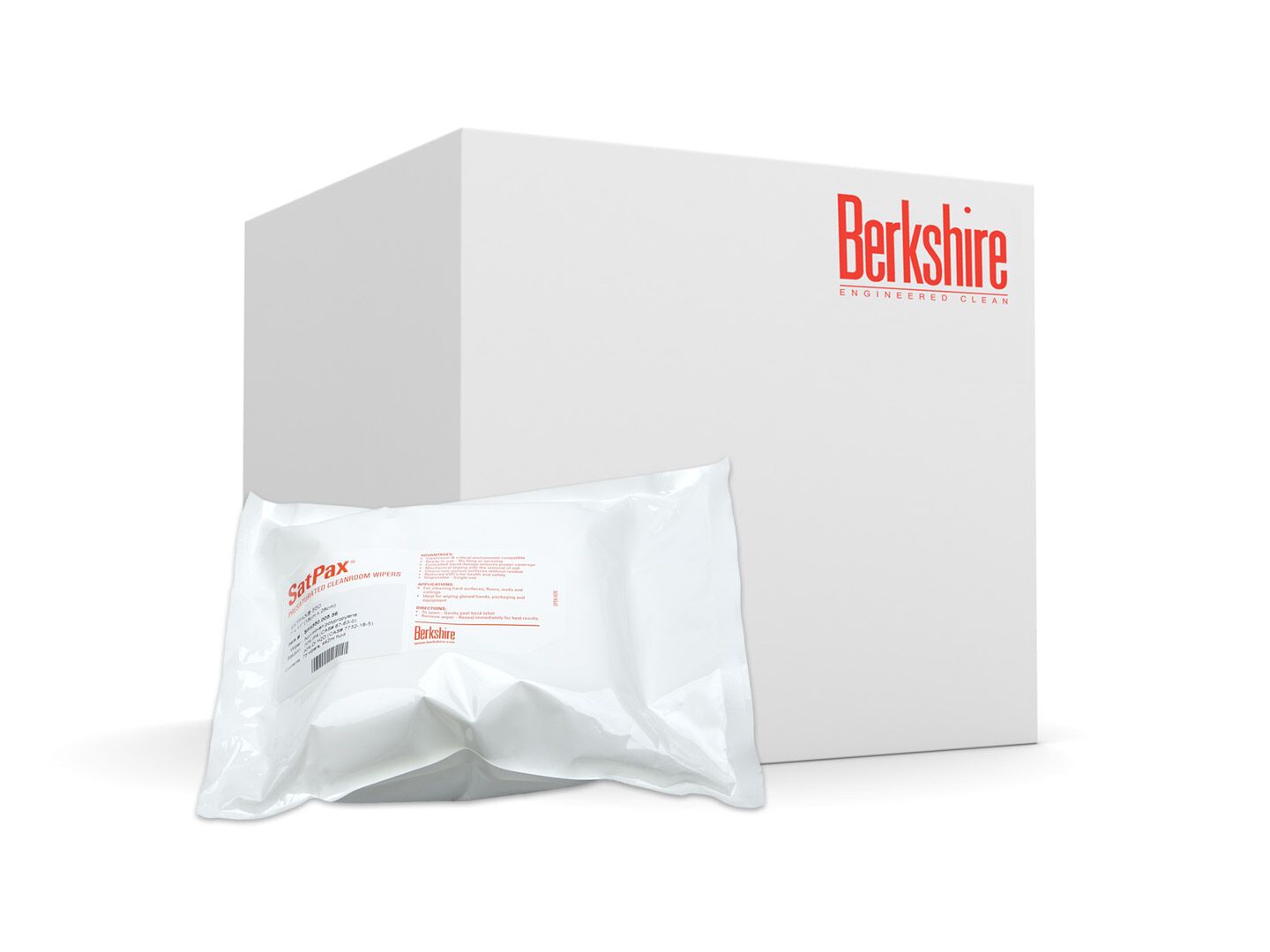 SPX550.005 Non Sterile Cleanroom IPA Wipes Case