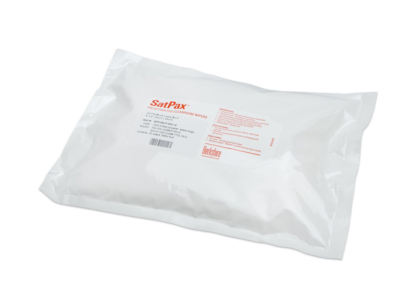 SPXVSLP.003.12 SatPaxValuSeal–LP 9x9 Pack