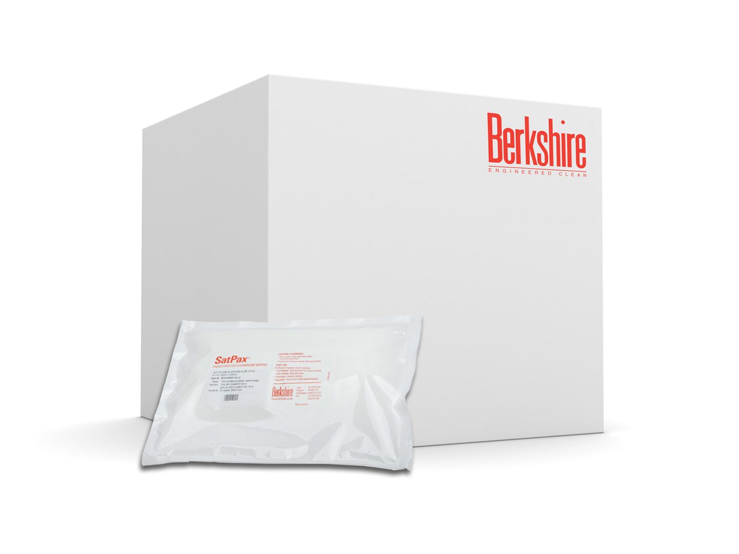 Sterile SatPax® MicroSeal® VP WFI Low Endotoxin 9 x 9 Case SSPVP00112LE