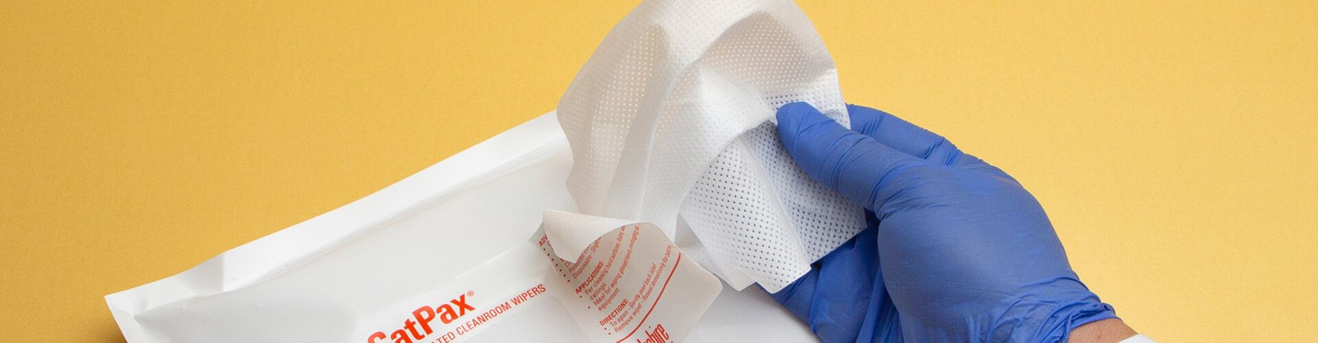 SatPax® 550 Pre-Saturated Clean Room Wipes - Berkshire Corporation