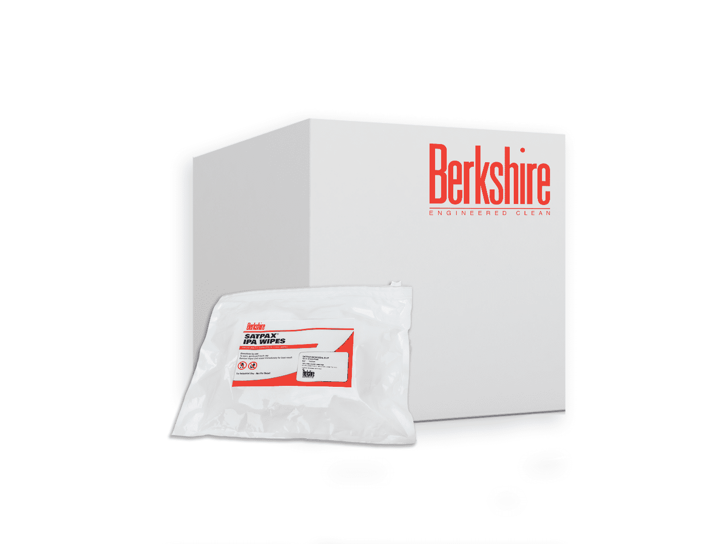 SatPax® MicroSeal® VP 6 x 9 6 IPA Gowning Wipes