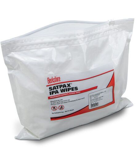 SPXMSVP0028P SatPax® 9x9 100% IPA Presaturated Wiper - Berkshire